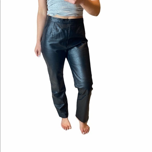 Clio Leather Pants - Picture 2 of 6